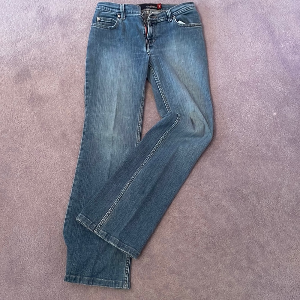 Quicksilver Roxy Jean Size 7 Bootcut - image 1